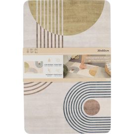 TAPIS DE SALLE DE BAIN EN DIATOMITE NATURELLE FORMAT 39 X 60 CM IMAGINE