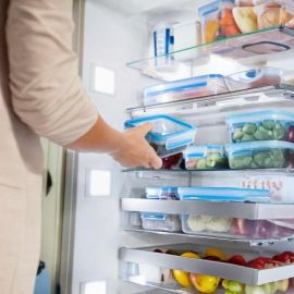 SET 5 BOÎTES DE CONSERVATION ALIMENTAIRE HERMÉTIQUES MASTERSEAL FRESH TEFAL DE 0,15 LITRE À 3,7 LITRES SANS BISPHÉNOL A