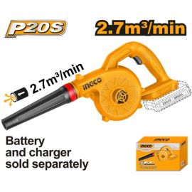 SOUFFLEUR SANS FIL 20 VOLTS INGCO
