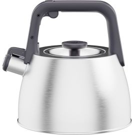 BOUILLOIRE SIFFLANTE BERGHOFF LEO 2,2 LITRES ACIER INOXYDABLE ANTHRACITE