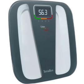 PÈSE PERSONNE ÉLECTRONIQUE TERRAILLON COLOR COACH QUATTRO AVEC ÉCRAN LCD RÉTROÉCLAIRÉ CAPACITÉ 160 KG