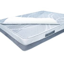 MATELAS RIVIERA ALESE 190X090 GRIS FONCÉ EN MOUSSE HAUTE DENSITÉ AVEC FACE ÉTÉ / HIVER HAPPY DREAM