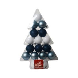 BOULES DE NOEL D 5CM X17PCS NOEL EN LAPONIE