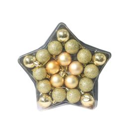 BOULES DE NOËL 3 CM X 20 PCS - OR 