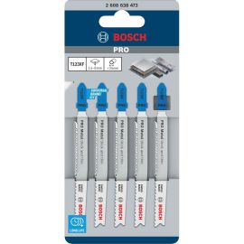 JEU DE 3 LAMES DE SCIE SAUTEUSE POUR COUPE DU MÉTAL ÉPAIS ET FIN MODÈLE T 123 X