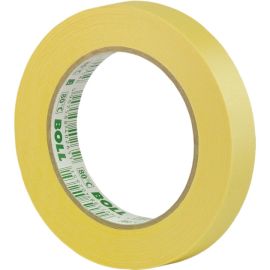 RUBAN DE MASQUAGE 19 MM X 50 M RÉSISTANT À LA CHALEUR JUSQU’À 80°C