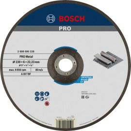 DISQUE À ÉBARBER MÉTAL 230X6X22 BOSCH POUR MEULEUSE D’ANGLE PROFESSIONNELLE
