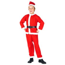COSTUME DE NOËL POUR GARÇONS DE 4 PCS ( 7 - 9 ans )