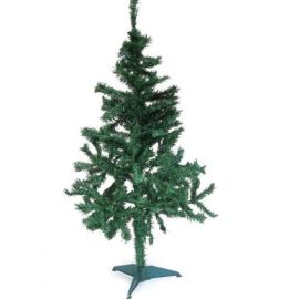 SAPIN VERT COLMAR 120 CM AVEC 200 TÊTES DE 7 CM