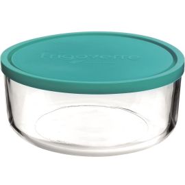 BOÎTE DE CONSERVATION RONDE EN VERRE FRIGOVERRE 12 CM AVEC COUVERCLE HERMÉTIQUE