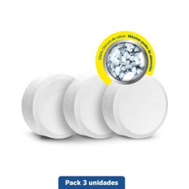 PACK DE 3 RECHARGES ABSORBEUR D’HUMIDITÉ HUMYDRY MEGA TAB 500 GRAMMES SANS PARFUM
