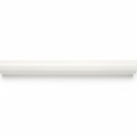 BARRE DE TRINGLE À RIDEAUX EN BOIS BLANC DIAMÈTRE 28 MM LONGUEUR 200 CM