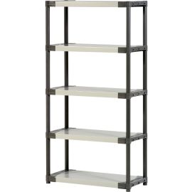 ÉTAGÈRE WORKLINE 5 PLATEAUX ANTHRACITE GRIS