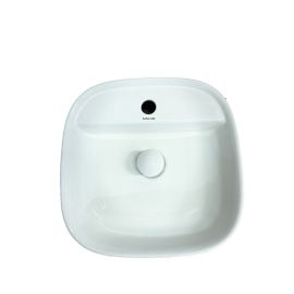 VASQUE BLANC 42CM AVEC BANDE