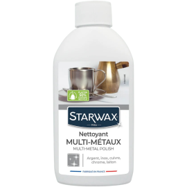 NETTOYANT MULTI MÉTAUX SANS AMMONIAQUE 250 ML POUR CUIVRE ARGENT LAITON