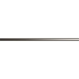 TUBE EN FER FORGÉ EXTENSIBLE ARGENT MAT 185 À 350 CM POUR TRINGLERIE DE RIDEAUX