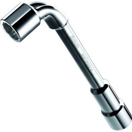 CLÉ À PIPE DÉBOUCHÉE 12 PANS 6 PANS 10 MM ACIER CHROMÉ ELG TOOLS