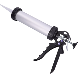 PISTOLET EN ALUMINIUM POUR CARTOUCHE DE SILICONE