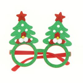 LUNETTE DE NOEL PAILLETÉS D:12*14 CM