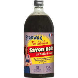 SAVON NOIR CONCENTRÉ À L’HUILE D’OLIVE 1 LITRE STARWAX FABULOUS NETTOYANT MULTI-USAGES