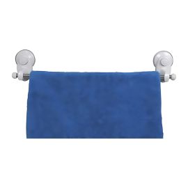 PORTE-SERVIETTE BLANC 1 BARRE SUR VENTOUSES