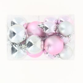 BOULE DE NOEL 4 CM/5 CM * 18 PCS FANTAISIE NOEL