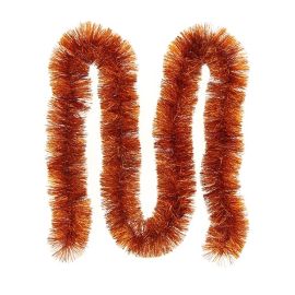 GUIRLANDE DE NOËL BRILLANTE 9CM ANGE CUIVRE 6 PLIS