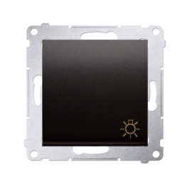 BOUTON POUSSOIR 16AX GRAPHITE