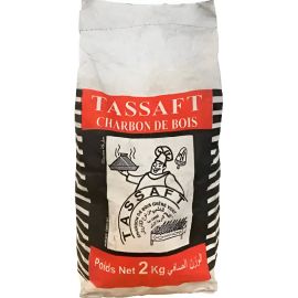 CHARBON DE BOIS 2 KG TASSAFT
