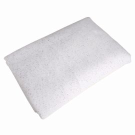 TAPIS DE NEIGE PAILLETTES ARGENTEES - 91 X 200CM