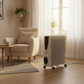 RADIATEUR À BAIN D'HUILE 11 ÉLÉMENTS 2000 W KRÖHLER