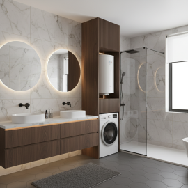 CHAUFFE-EAU ÉLECTRIQUE 50 L BOSCH VITRIFIÉ ISOLATION POLYURÉTHANE