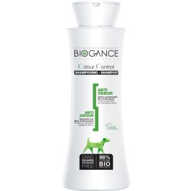 SHAMPOING ANTI ODEUR POUR CHIEN BIOGANCE 250 ML AUX HUILES ESSENTIELLES NATURELLES
