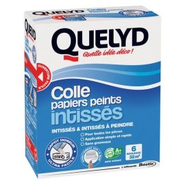 COLLE PAPIERS PEINTS INTISSÉS EN POUDRE ÉTUI DE 300 G QUELYD