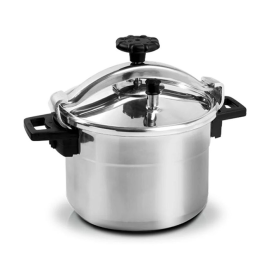 COCOTTE EXPRESS EN ALUMINIUM ALIMENTAIRE 6 LITRES AVEC PANIER ET SYSTÈME DE SÉCURITÉ