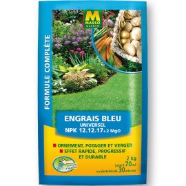 ENGRAIS BLEU UNIVERSEL 2 KG MASSO GARDEN