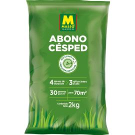 ENGRAIS GAZON LONGUE DURÉE SAC DE 2 KG MASSO GARDEN