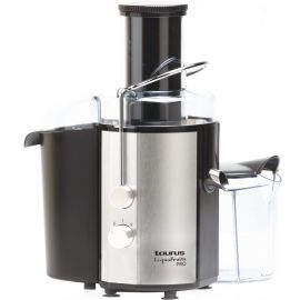 CENTRIFUGEUSE EN ACIER INOXYDABLE 700 W TAURUS LIQUA PRO AVEC GOULOTTE XL ET 2 VITESSES