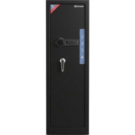 COFFRE-FORT POUR ARMES À FEU 5 FUSILS AVEC COFFRET INTÉRIEUR 145 X 35 X 34 CENTIMÈTRES