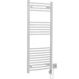 SÈCHE-SERVIETTE ÉLECTRIQUE UNO 1170X500 BLANC EN ACIER AVEC PROTECTION IP44