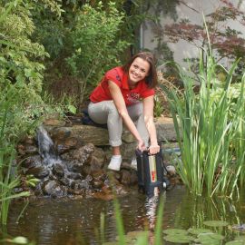 POMPE VIDE CAVE SUBMERSIBLE EAUX CHARGÉES 10000 LITRES PAR HEURE EN ACIER INOXYDABLE 750 WATTS