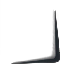 EQUERRE ''INA'' 250X300 NOIR