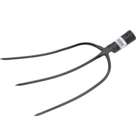 FOURCHE DE RAMASSAGE 3 DENTS EN ACIER FORGÉ AVEC MANCHE EN BOIS DE FRÊNE BELLOTA