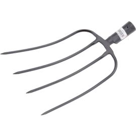 FOURCHE AGRICOLE BELLOTA 4 DENTS EN ACIER SPÉCIAL AVEC MANCHE EN BOIS DE FRÊNE