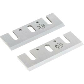 LOT DE 2 LAMES DE RABOT EN ACIER RAPIDE HSS 82 MM POUR RABOTEUSE ÉLECTRIQUE BOSCH ET MAKITA