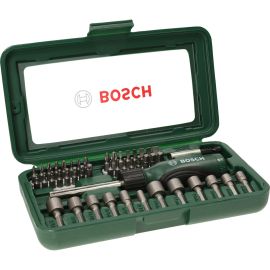 COFFRET AVEC ASSORTIMENT DE 46 EMBOUTS DE VISSAGE BOSCH