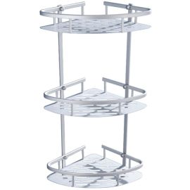COIN DE SALLE DE BAIN À 3 NIVEAUX EN ALUMINIUM