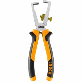 PINCE À DÉNUDER 160 MM EN ACIER CHROME VANADIUM INGCO AVEC POIGNÉE TPR CONFORT