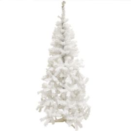 SAPIN BLANC IRISÉ 180 CM AVEC 480 BRANCHES DE 7 CM