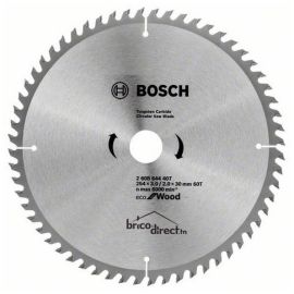 LAME DE SCIE CIRCULAIRE 254X3.0/2.0X30 60T ECO FOR